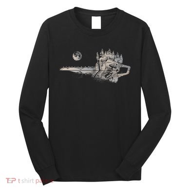 Chainsaw Woodworker Lumberjack Arborist Chainsaw Long Sleeve Shirt