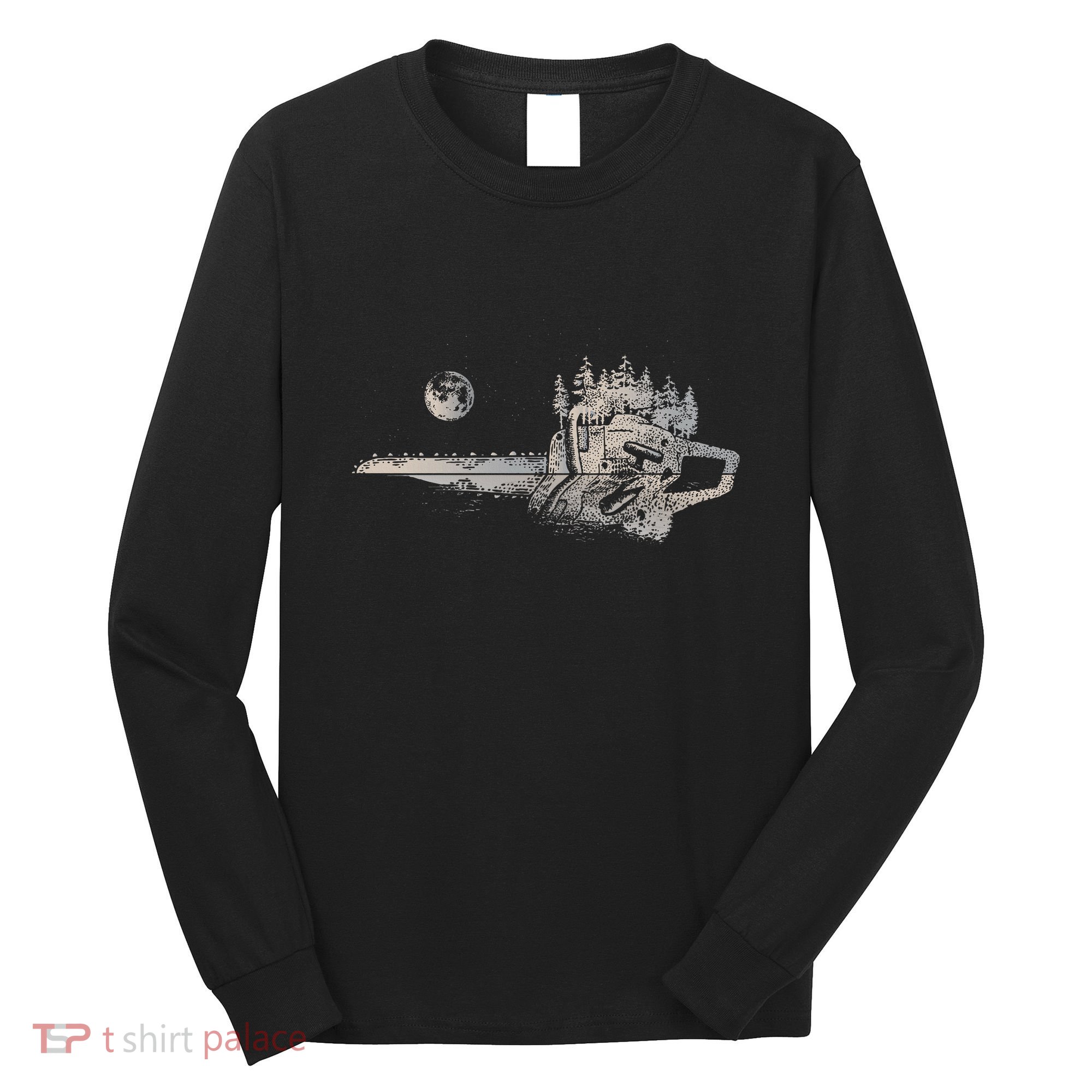 Chainsaw Woodworker Lumberjack Arborist Chainsaw Long Sleeve Shirt