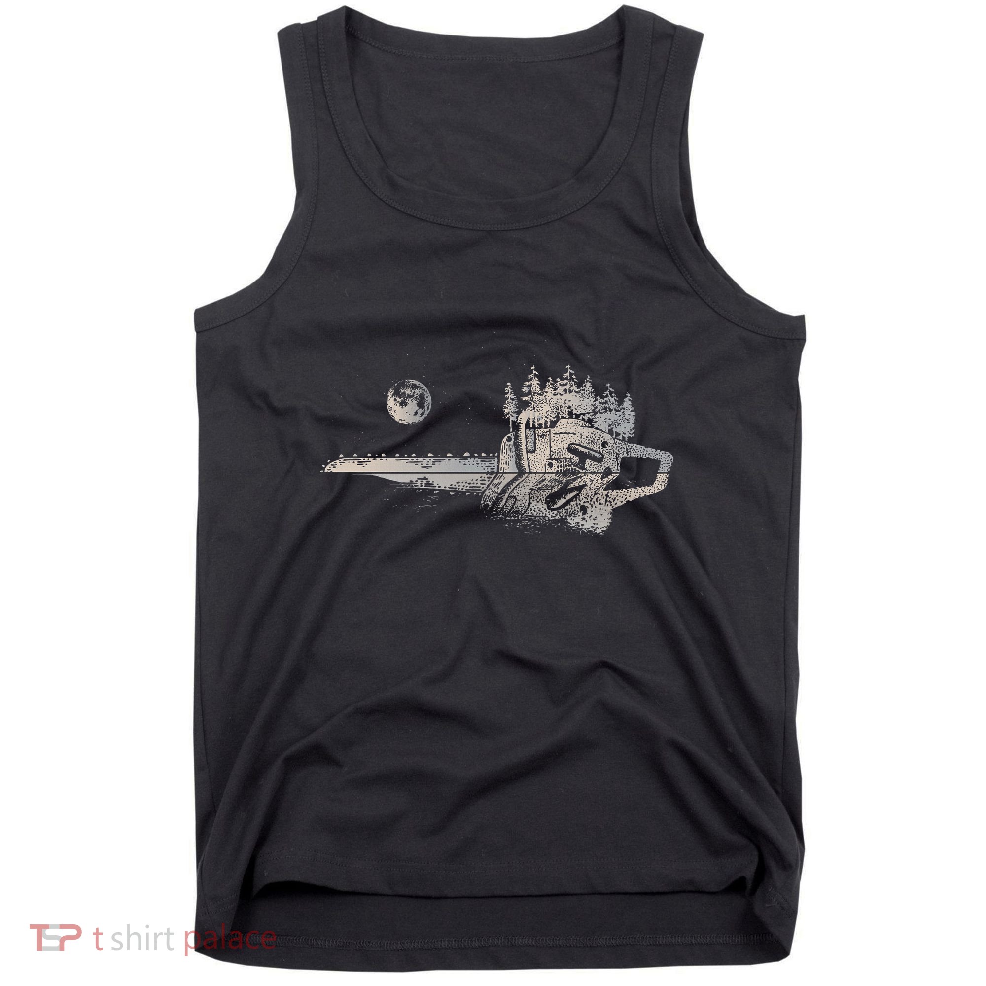Chainsaw Woodworker Lumberjack Arborist Chainsaw Tank Top
