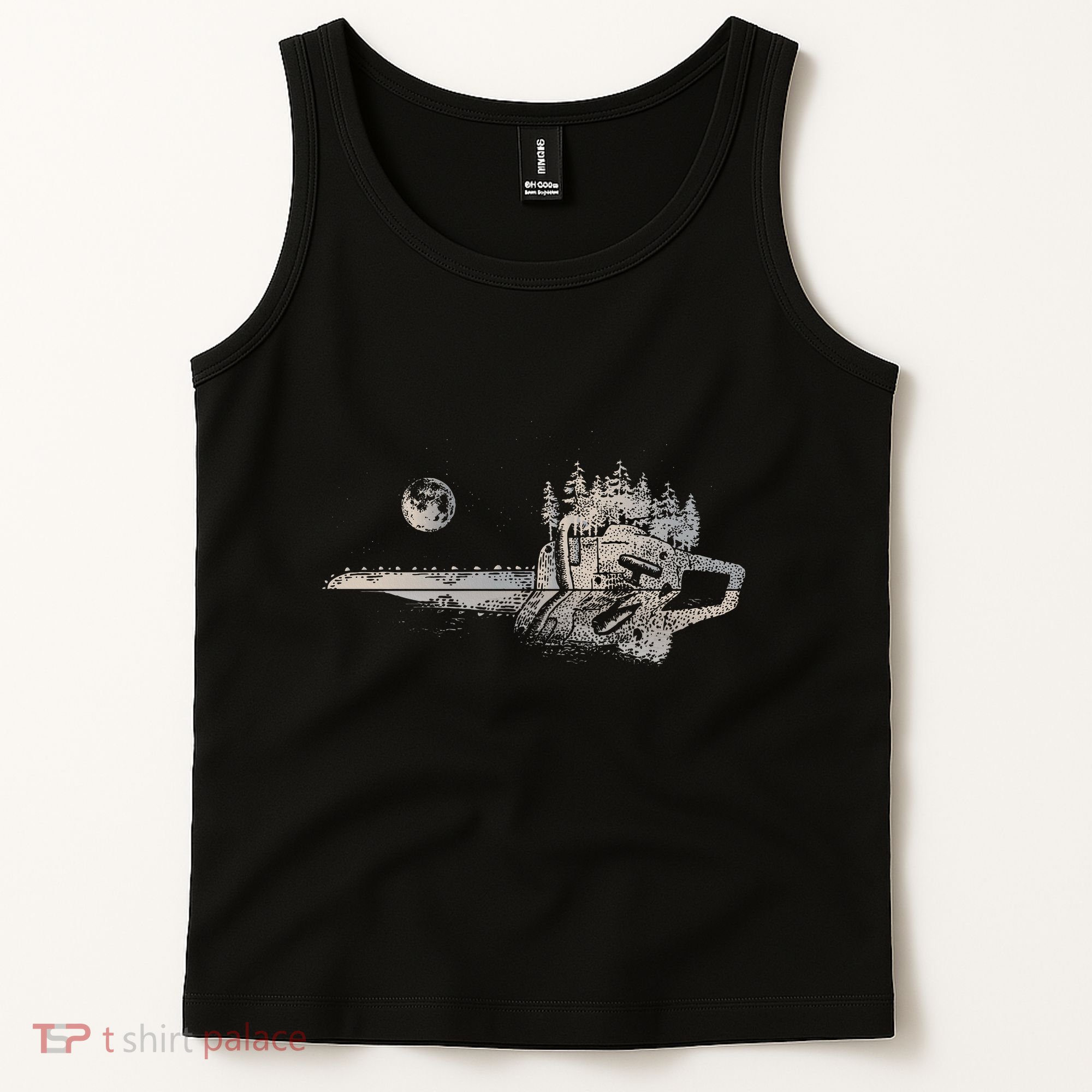 Chainsaw Woodworker Lumberjack Arborist Chainsaw Tank Top