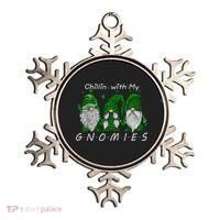 Chillin With My Gnomies St Patricks Day Gnome Irish Shamrock Ornament thumb 0