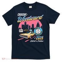 Crusin Woodward Made In The Motor City 2025  T-Shirt thumb 0