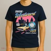 Crusin Woodward Made In The Motor City 2025  T-Shirt thumb 3