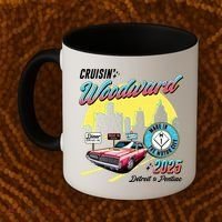 Crusin Woodward Made In The Motor City 2025  Coffee Mug thumb 2