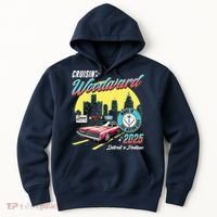 Crusin Woodward Made In The Motor City 2025  Hoodie thumb 0