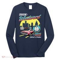 Crusin Woodward Made In The Motor City 2025  Long Sleeve Shirt thumb 0
