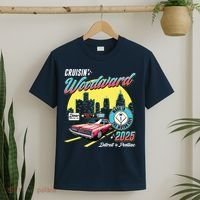 Crusin Woodward Made In The Motor City 2025  T-Shirt thumb 2