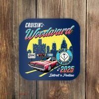 Crusin Woodward Made In The Motor City 2025  Coaster thumb 0