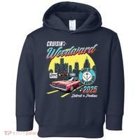 Crusin Woodward Made In The Motor City 2025  Toddler Hoodie thumb 0