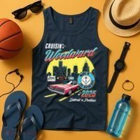 Crusin Woodward Made In The Motor City 2025  Tank Top thumb 4