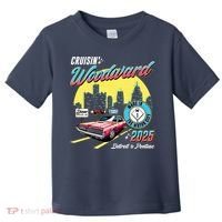 Crusin Woodward Made In The Motor City 2025  Toddler T-Shirt thumb 0