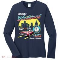 Crusin Woodward Made In The Motor City 2025  Women's Long Sleeve Shirt thumb 0