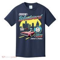 Crusin Woodward Made In The Motor City 2025  Kids T-Shirt thumb 0