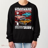 Cruisin Woodward MOPOWER Drive Your Dream Ride In 2025 Women's Sweatshirt thumb 0