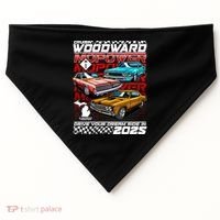 Cruisin Woodward MOPOWER Drive Your Dream Ride In 2025 USA-Made Doggie Bandana thumb 0