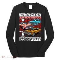 Cruisin Woodward MOPOWER Drive Your Dream Ride In 2025 Long Sleeve Shirt thumb 0