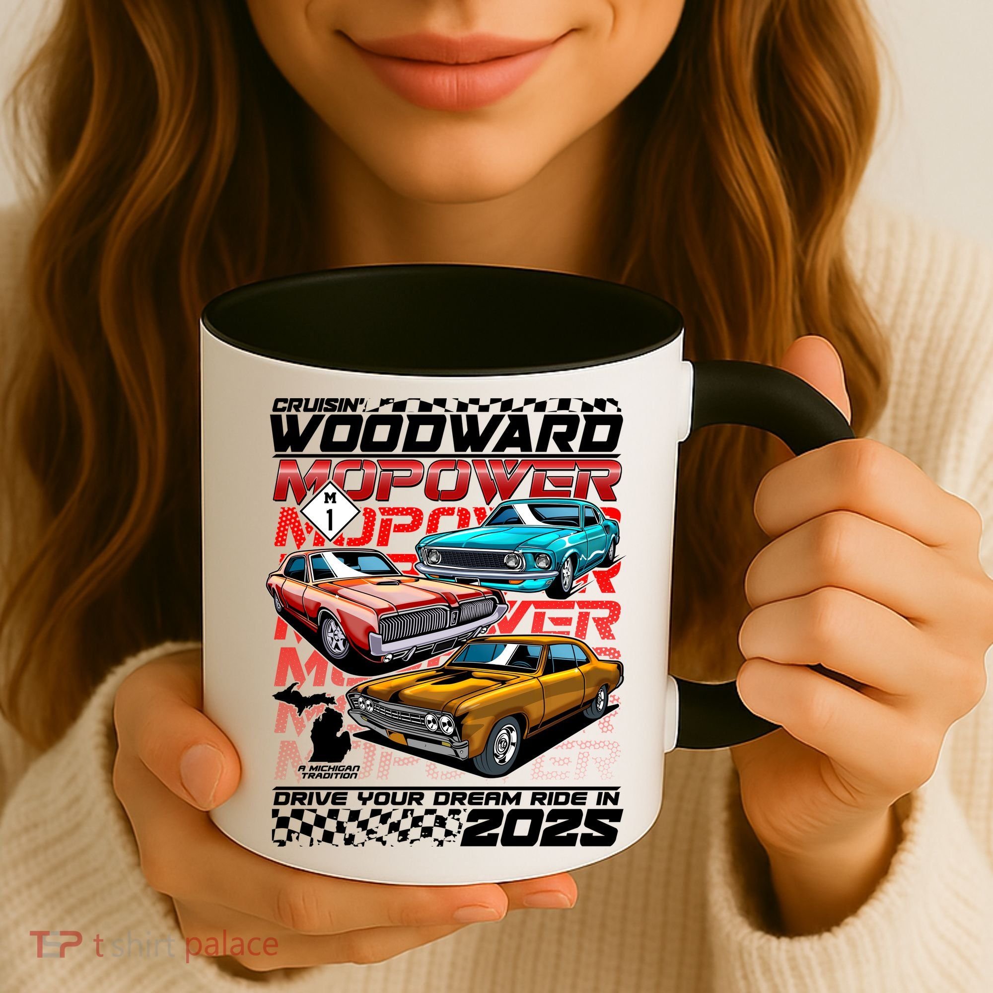 Cruisin Woodward MOPOWER Drive Your Dream Ride In 2025 Coffee Mug