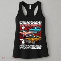 Cruisin Woodward MOPOWER Drive Your Dream Ride In 2025 Women's Tank Top thumb 3