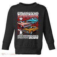 Cruisin Woodward MOPOWER Drive Your Dream Ride In 2025 Toddler Sweatshirt thumb 0