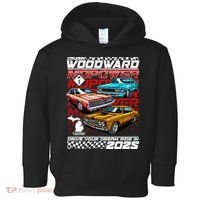 Cruisin Woodward MOPOWER Drive Your Dream Ride In 2025 Toddler Hoodie thumb 0