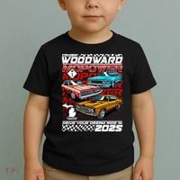 Cruisin Woodward MOPOWER Drive Your Dream Ride In 2025 Toddler T-Shirt thumb 2