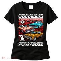 Cruisin Woodward MOPOWER Drive Your Dream Ride In 2025 Women's T-Shirt thumb 0