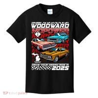 Cruisin Woodward MOPOWER Drive Your Dream Ride In 2025 Kids T-Shirt thumb 0
