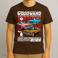 Cruisin Woodward MOPOWER Drive Your Dream Ride In 2025 T-Shirt thumb 3