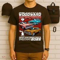 Cruisin Woodward MOPOWER Drive Your Dream Ride In 2025 T-Shirt thumb 6