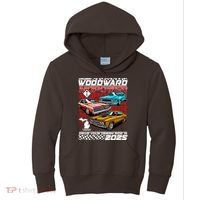 Cruisin Woodward MOPOWER Drive Your Dream Ride In 2025 Kids Hoodie thumb 0