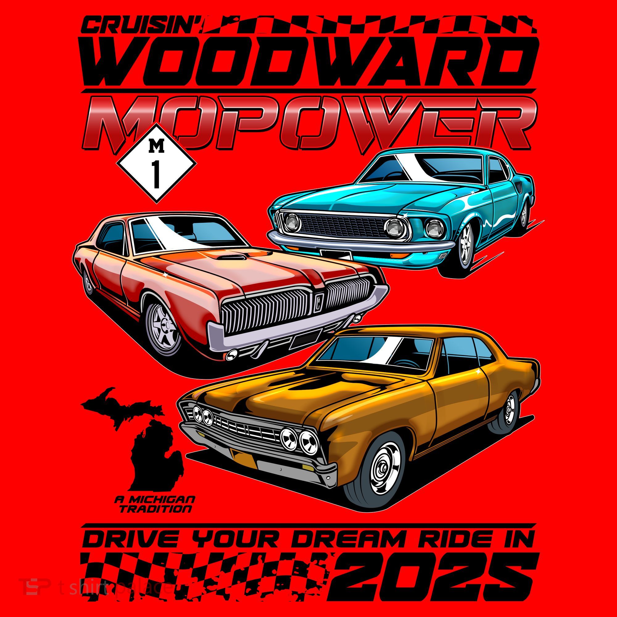 Cruisin Woodward MOPOWER Drive Your Dream Ride In 2025 Santa Hat