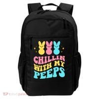 Chillin With My Peeps Cute Easter Backpack thumb 0