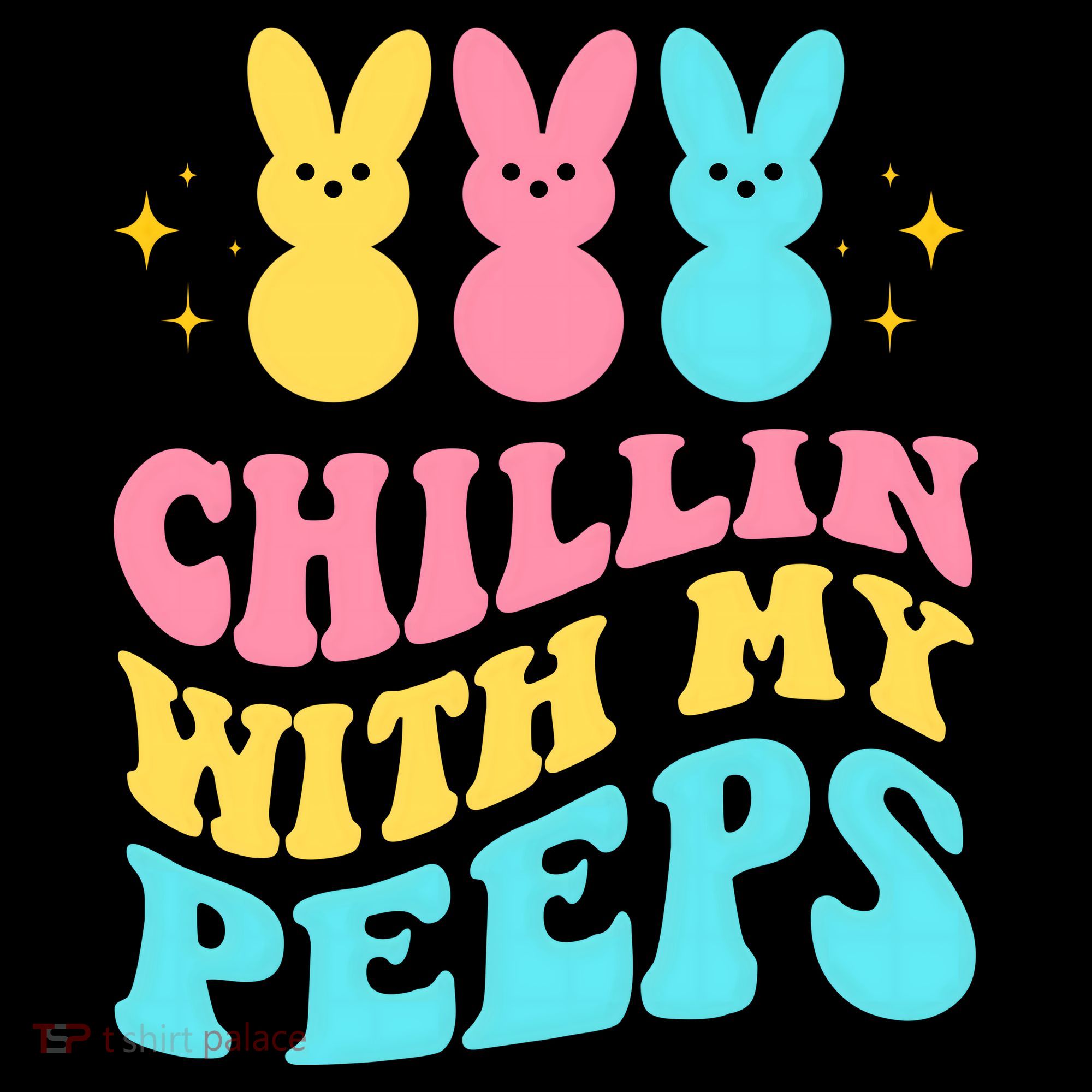 Chillin With My Peeps Cute Easter Backpack