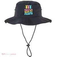 Chillin With My Peeps Cute Easter Bucket Hat thumb 0