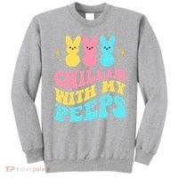 Chillin With My Peeps Cute Easter Sweatshirt thumb 0