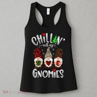 Chillin With My Gnomies Christmas Gnome Family Matching Xmas Women's Tank Top thumb 3