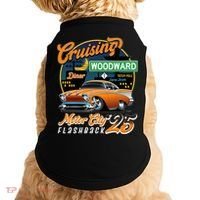Cruising Woodward Motor City Flashback 2025 Doggie Tank thumb 0