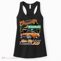 Cruising Woodward Motor City Flashback 2025 Women's Tank Top thumb 0