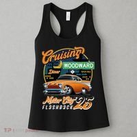 Cruising Woodward Motor City Flashback 2025 Women's Tank Top thumb 3