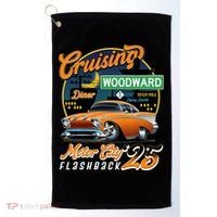 Cruising Woodward Motor City Flashback 2025 Golf Towel thumb 0