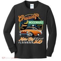 Cruising Woodward Motor City Flashback 2025 Kids Long Sleeve Shirt thumb 0