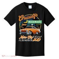 Cruising Woodward Motor City Flashback 2025 Kids T-Shirt thumb 0