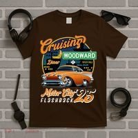 Cruising Woodward Motor City Flashback 2025 T-Shirt thumb 5