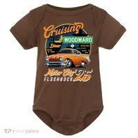 Cruising Woodward Motor City Flashback 2025 Baby Bodysuit thumb 0