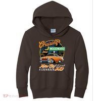 Cruising Woodward Motor City Flashback 2025 Kids Hoodie thumb 0