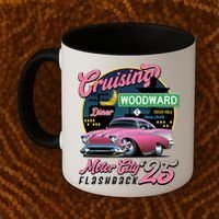 Cruising Woodward Motor City Flashback 2025 Coffee Mug thumb 2