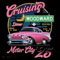 Cruising Woodward Motor City Flashback 2025 Coffee Mug thumb 5