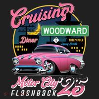 Cruising Woodward Motor City Flashback 2025 Beanie thumb 2