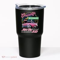 Cruising Woodward Motor City Flashback 2025 Tumbler thumb 0