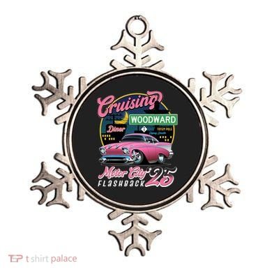 Cruising Woodward Motor City Flashback 2025 Ornament